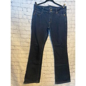 JCP Women's Bootcut Dark Wash Jeans Size US 16/EU 33 Like New